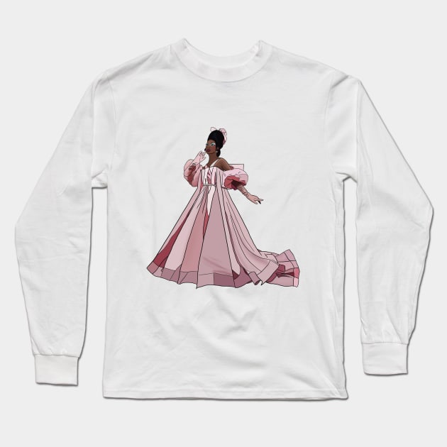 Shea Couleé- Drag Race Pop Art Long Sleeve T-Shirt by SturgesC